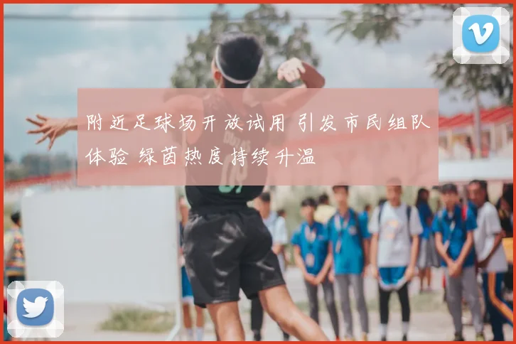 附近足球场开放试用 引发市民组队体验 绿茵热度持续升温